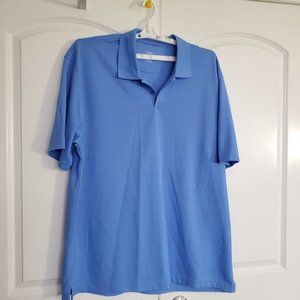 haggar Polo Shirt Size 2XLT Blue color